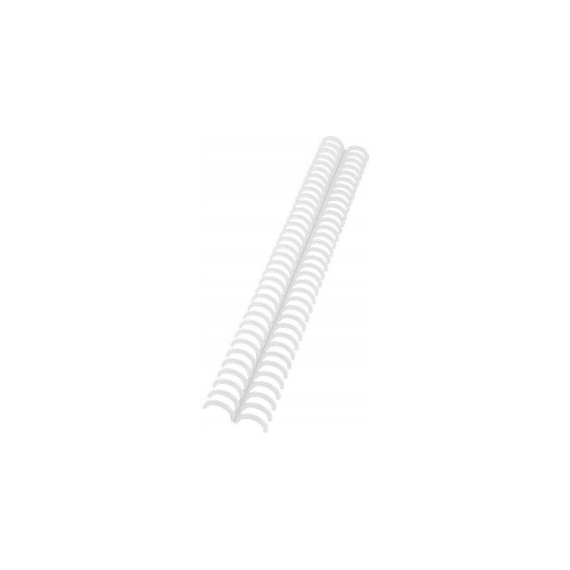Grzbiety GBC do oprawy Click A4 34R 16mm białe matowe 387326E