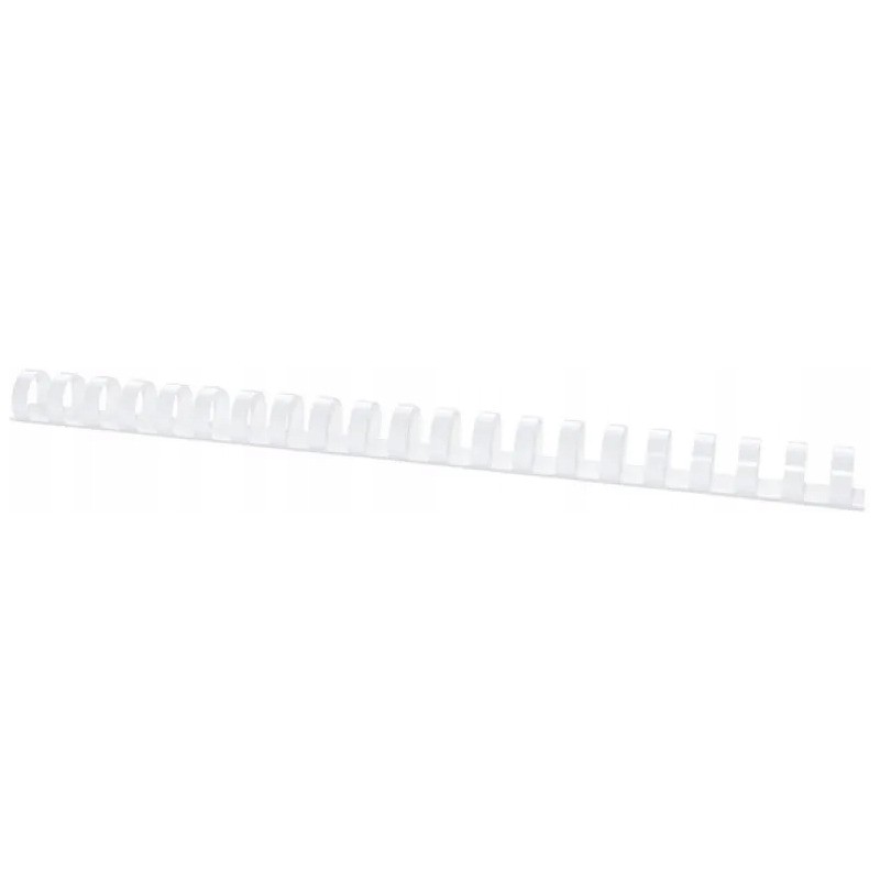 Grzbiet do bindowania NATUNA 5mm (100szt) biały