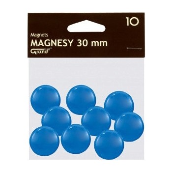 Magnesy 30mm niebieskie (10szt.) 130-1696 GRAND