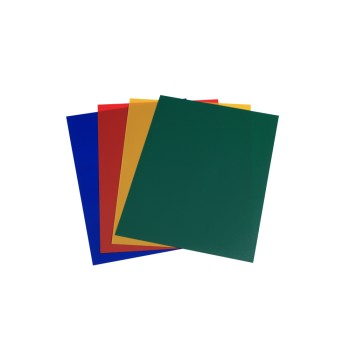 Okładki do bindowania A4 200mic 100 sztuk żółte OK-17-34 BIURFOL