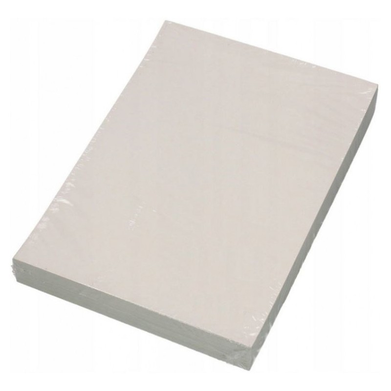 Okładka kartonowa do bindowania CHROMO A4 NATUNA biała błyszcząca (100szt)