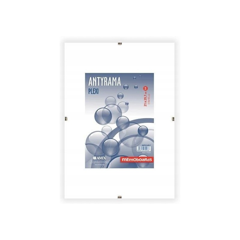 Antyrama plexi 60x80cm MEMOBE MAN060080-46