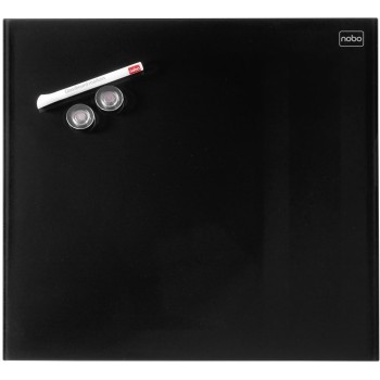 Tablica szklana NOBO Diamond Glass czarna 300x300 1903950