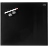 Tablica szklana NOBO Diamond Glass czarna 300x300 1903950