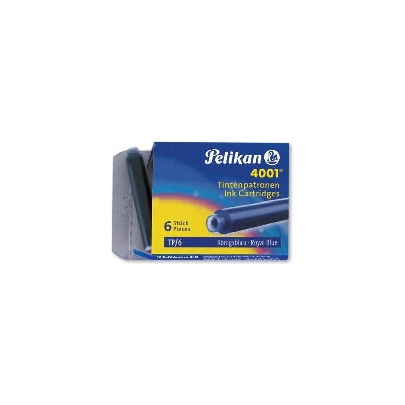 Naboje krótkie czarne TP/6 301218 PELIKAN