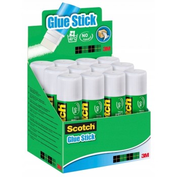 Klej biurowy w sztyfcie 8g biały 6208D SCOTCH OFFICE3M UU008294926