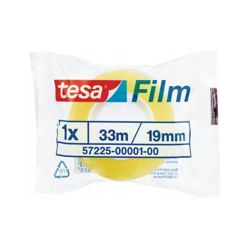 Taśma TESA FILM STANDARD 33m x 19mm 57225