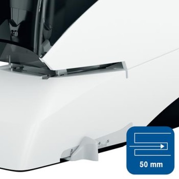 Zszywacz elektryczny Supreme 5050e biało-czarny 50 kartek RAPID 20993212