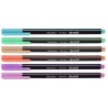 Cienkopisy 0,4mm 6 kolorów pastelowych op. kartonowe MEMOBE MC101-99-06