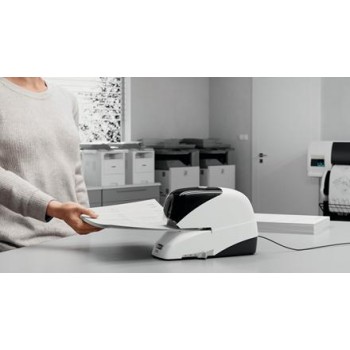 Zszywacz elektryczny Supreme 5050e biało-czarny 50 kartek RAPID 20993212
