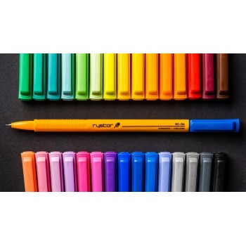 Cienkopis RYSTOR RC-04 etui 6szt. 403-621