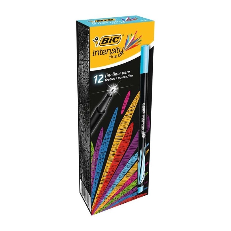 Cienkopis INTENSITY FINE turkusowy 942067 BIC