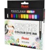 Cienkopisy POINTLINER COLOUR (12szt) S40-ST12PL PENTEL