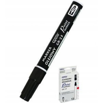 Marker olejowy GR-25 czarny GRAND