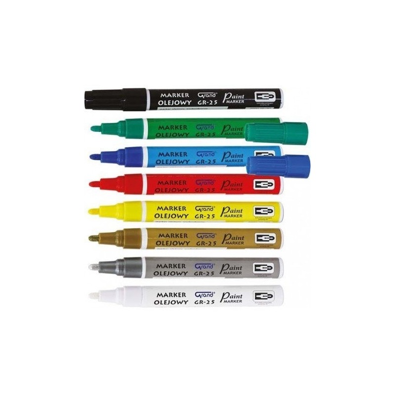Marker olejowy GR-25 zielony GRAND