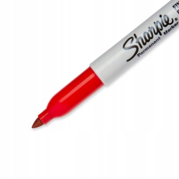 Marker permanentny SHARPIE FINE czerwony S0810940