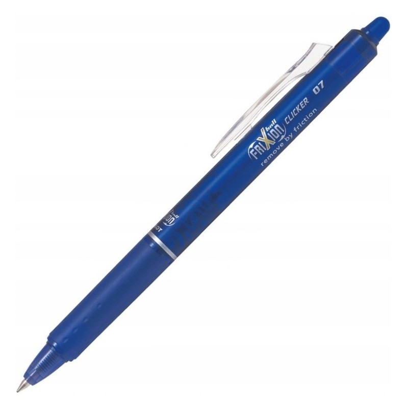 Pióro kulkowe PILOT FRIXION CLICKER niebieskie PIBLRT-FR7-L