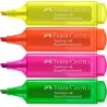 Zakreślacz 1546 4 kolory neonowe opakowanie kartonowe 254644 FABER-CASTELL
