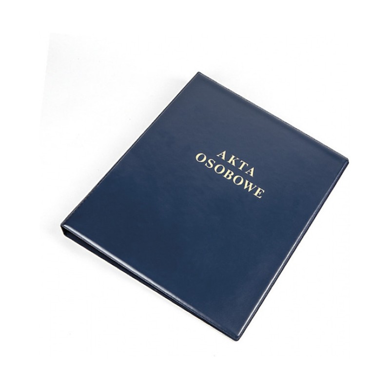 Segregator na akta osobowe A4 PVC granat 0316-0048-02 PANTA PLAST