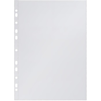 Ofertówki "U" wpinane do segregatora A4 150mic 25 sztuk OF-37 BIURFOL