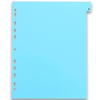 Przekładki A4 MAXI A-Z kolor PP alfabetyczne 100204733 OXFORD