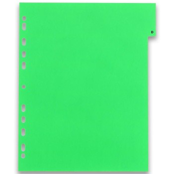 Przekładki A4 MAXI A-Z kolor PP alfabetyczne 100204733 OXFORD