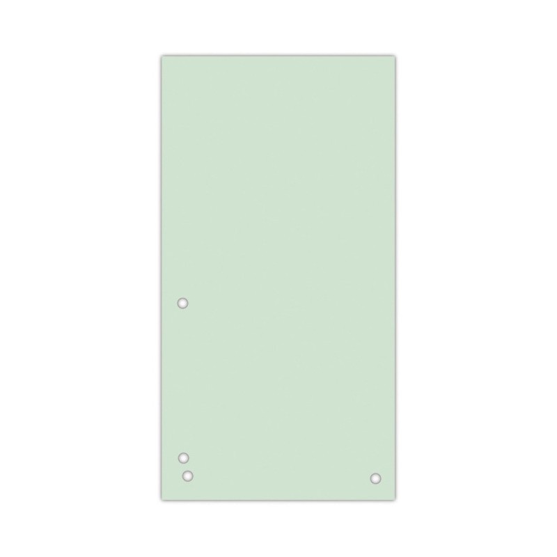 Przekładki 1/3 A4 230x105 zielone 8620100-06 DONAU