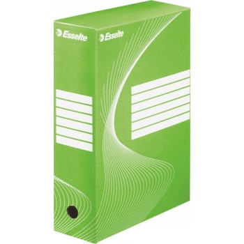 Pudło archiwizacyjne na dokumenty 100mm Standard zielone 128424 ESSELTE