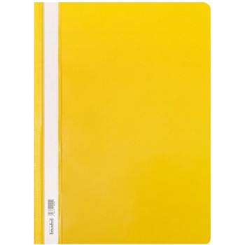 Skoroszyt na dokumenty twardy A4 10 sztuk żółty SH-00-04 BIURFOL