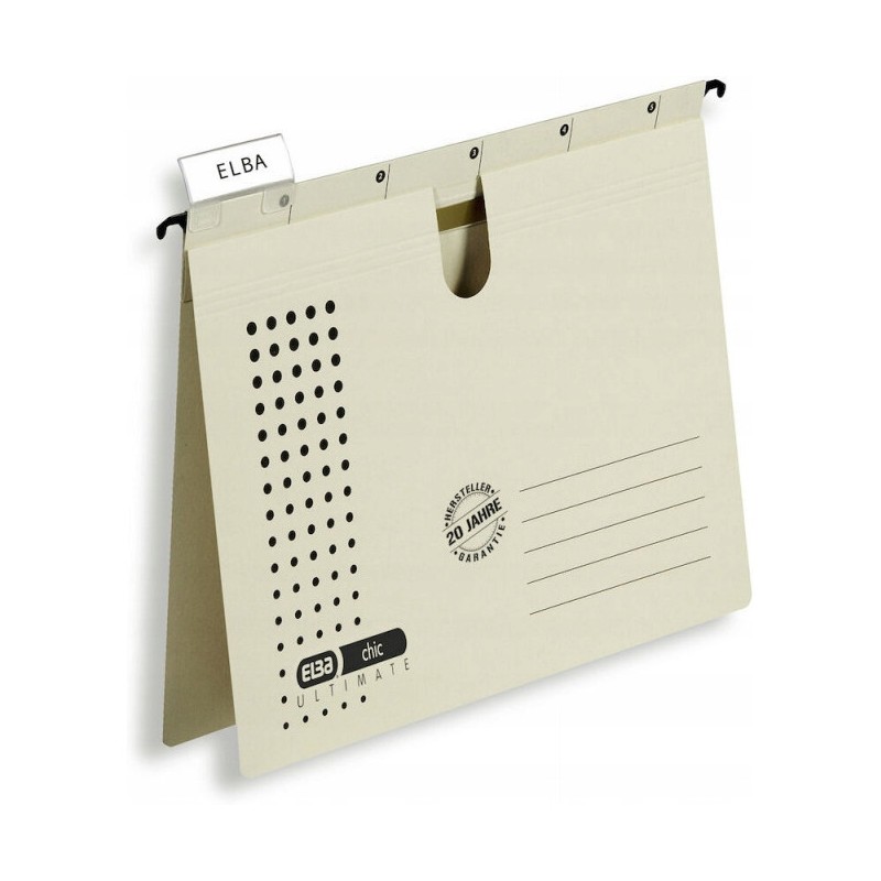 Skoroszyt zawieszany na dokumenty CHIC kremowy 100552093 ELBA