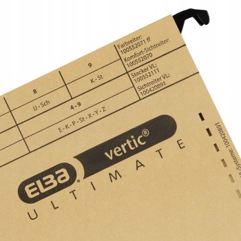 Teczka zawieszana na dokumenty VERTIC ULTIMATE beżowa 100081040 ELBA