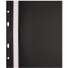 Skoroszyt na dokumenty twardy A5 wpinany do segregatora 10 sztuk czarny SH-11-05 BIURFOL