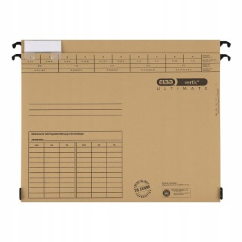Teczka zawieszana na dokumenty A4 szeroka 20mm Vertic Ultimate 100552068 ELBA