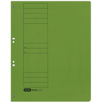 Skoroszyt wpinany do segregatora A4 zielony 100551872 ELBA
