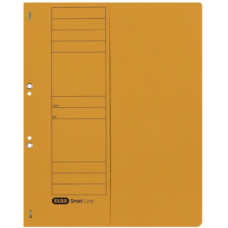 Skoroszyt oczkowy 1/2 A4 żółty 100551878 ELBA