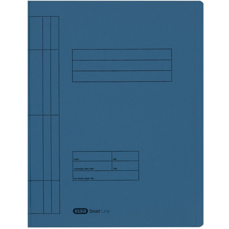 Skoroszyt na dokumenty kartonowy A4 niebieski 100090773 ELBA