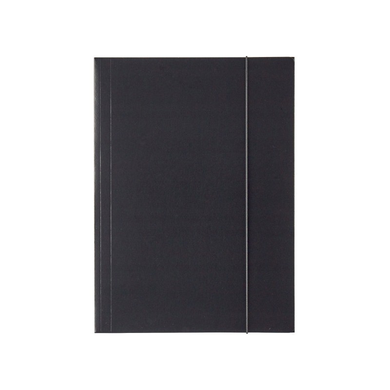 Teczka lakierowana z gumką A4 czarna ESSELTE 13439