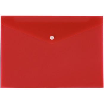 Teczka kopertowa na dokumenty A4 satyna PP czerwona TKS-01-01 BIURFOL