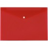 Teczka kopertowa na dokumenty A4 satyna PP czerwona TKS-01-01 BIURFOL