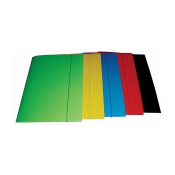 Teczka na dokumenty z gumką A4 kartonowa czarna 100553872 BANTEX