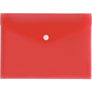 Teczka kopertowa na dokumenty A5 satyna PP czerwona TKS-02-11 BIURFOL