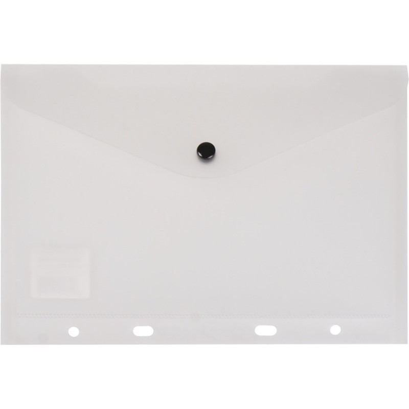 Teczka kopertowa na dokumenty A5 wpinana do segregatora PVC przezroczysta TP-12-11 BIURFOL