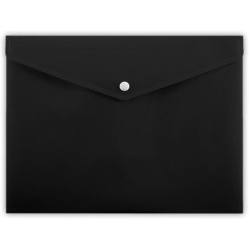 Teczka kopertowa na zatrzask A4 PP -113 czarna TT7783 PENMATE