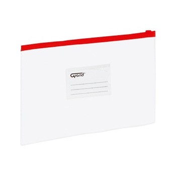 Teczka kopertowa na suwak A5 czerwona 120-1470 GRAND