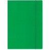 Teczka z gumką ekonomiczna NATUNA A4 (10szt) zielona 320g
