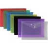 Teczka kopertowa na dokumenty DL satyna PP 12sztuk mix kolorów TKS-03-00 BIURFOL
