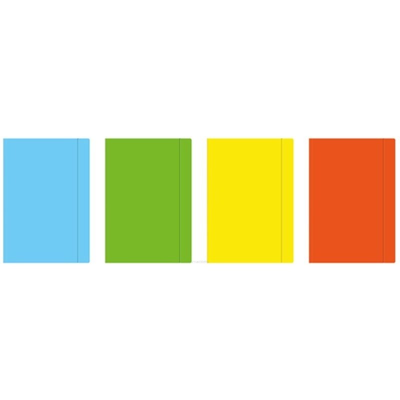 Teczka z gumką A5+ FLUO 3302