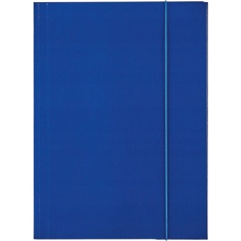 Teczka lakierowana z gumką A4 granatowa ESSELTE 13434