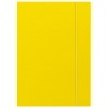Teczka z gumką ekonomiczna NATUNA A4 (10szt) żółta 320g