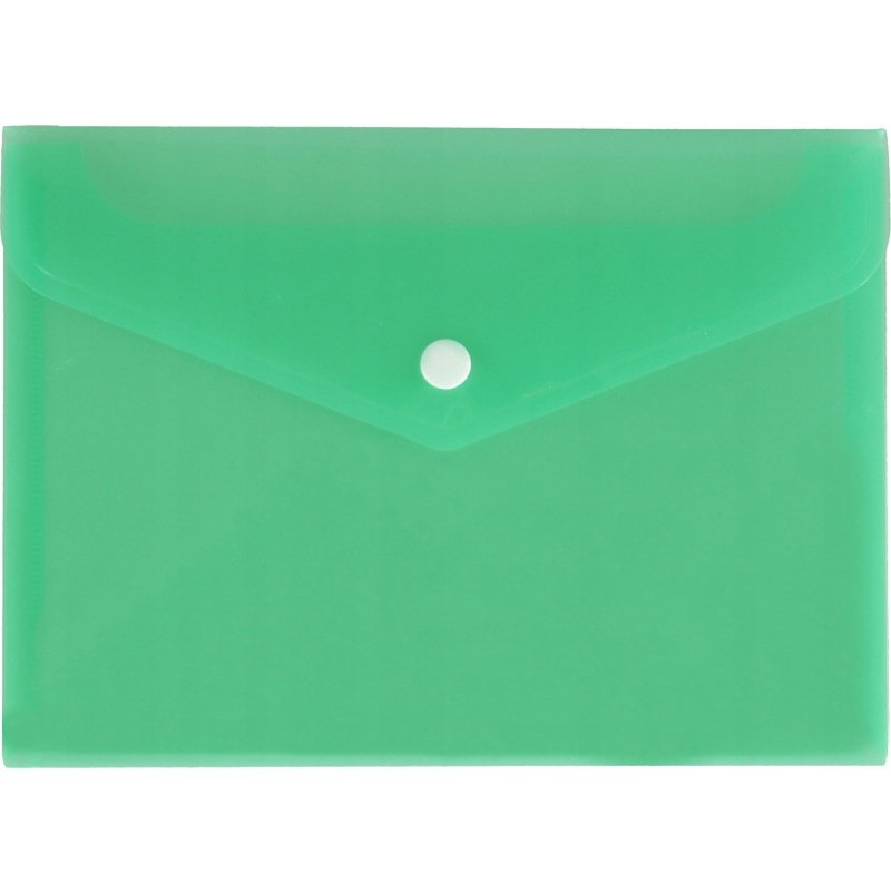 Teczka kopertowa na dokumenty A5 satyna PP zielona TKS-02-12 BIURFOL